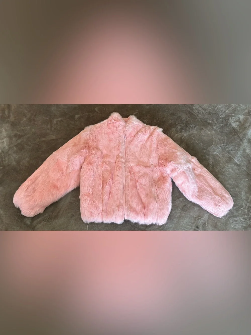 Pink Faux Fur Jacket for Kids - Plush Winter Coat